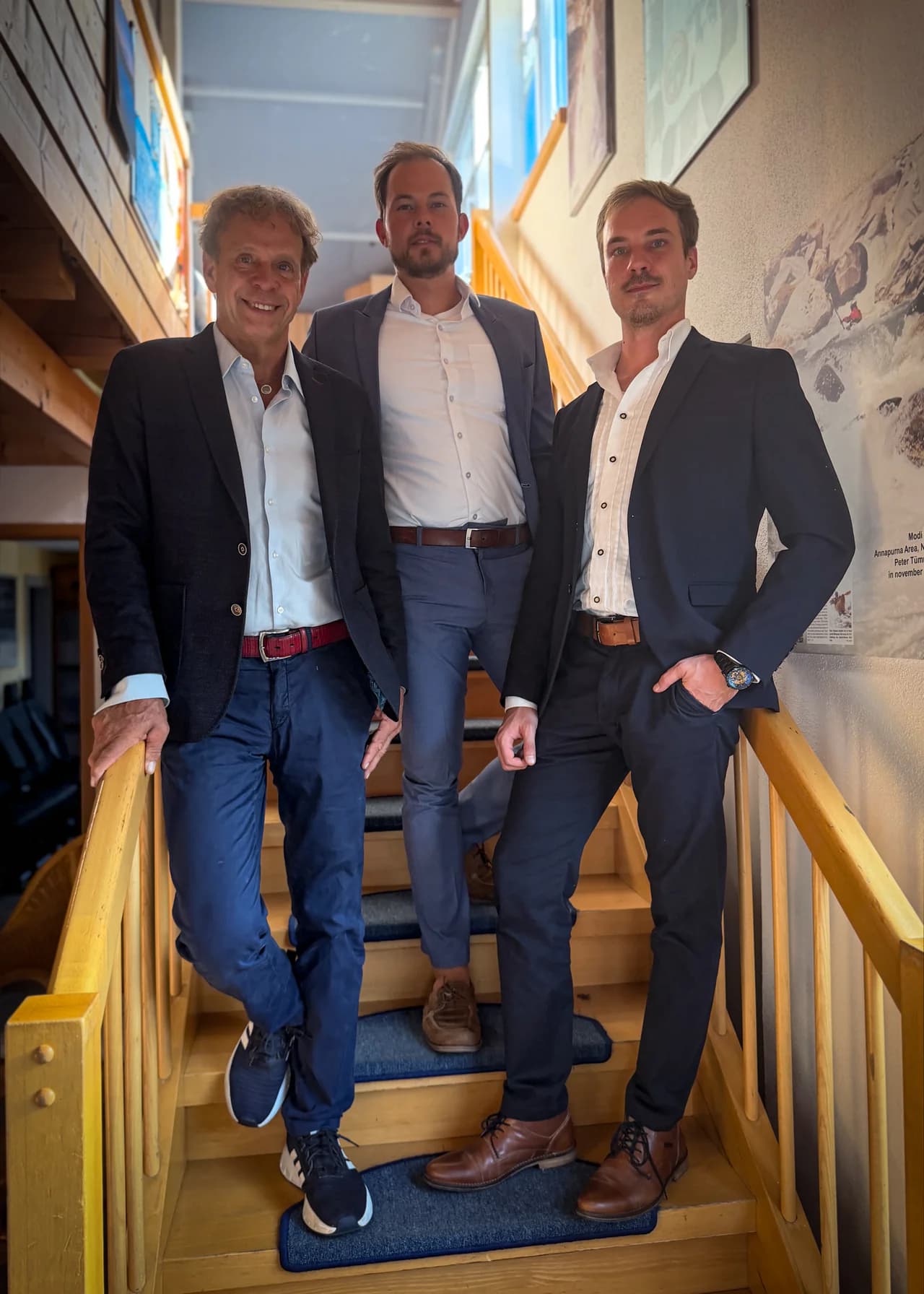Das Agentic-AI-Team von Impulse Consult Oberstdorf: Peter Tümmers von Schoenebeck, Andre Barth und Alexander Hertle