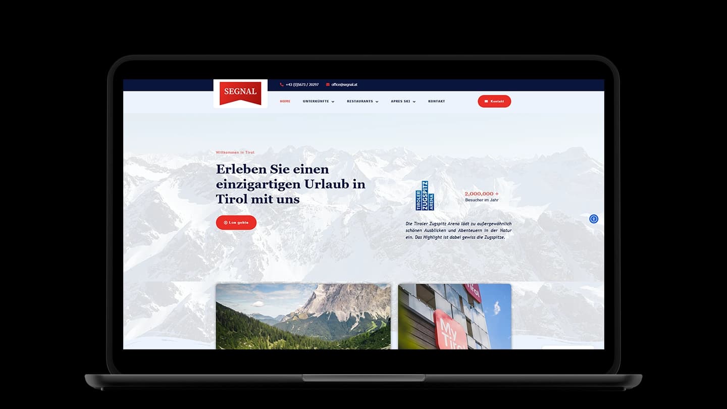 SEGNAL.at — Guide für die Zugspitz Arena